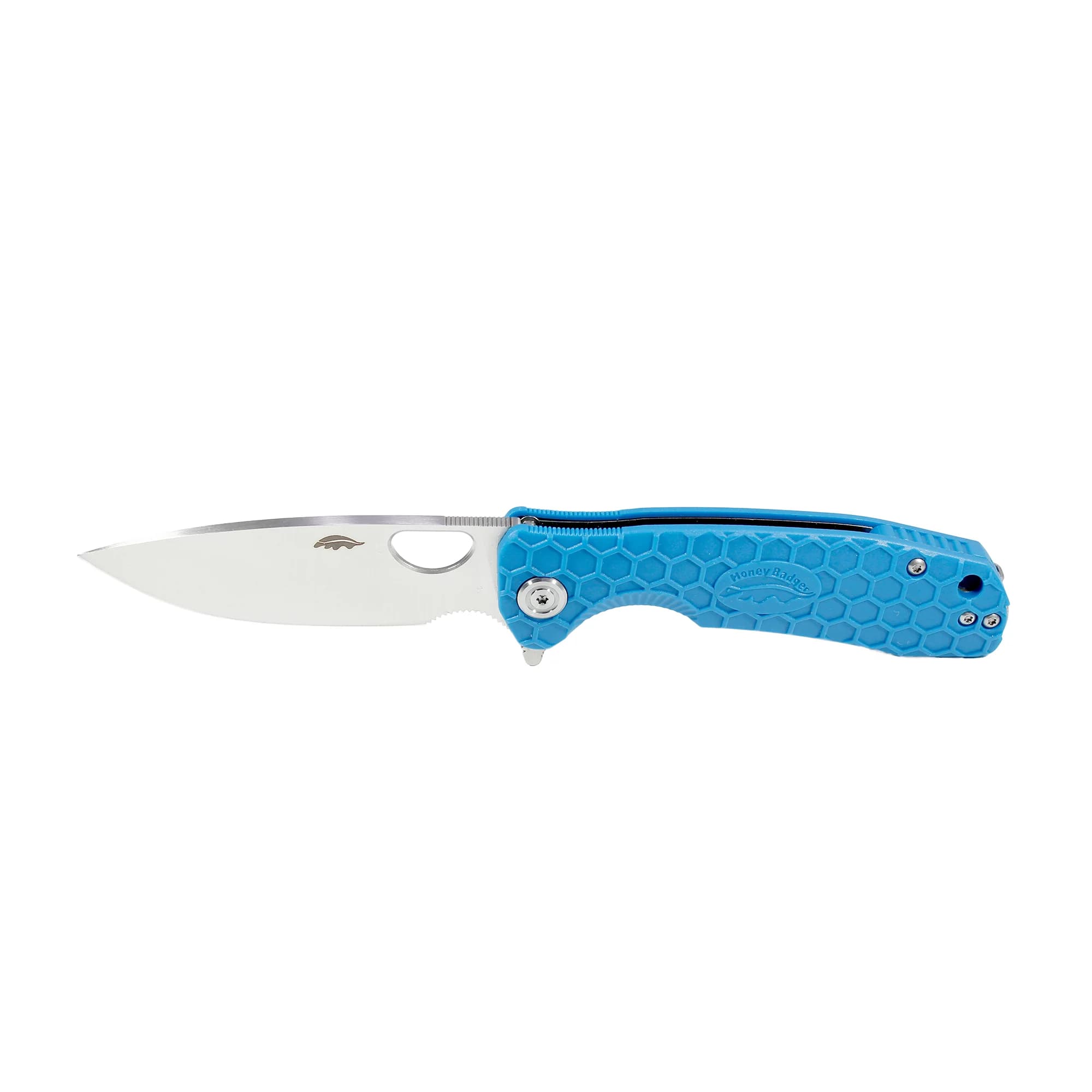Honey Badger Flipper 14C28N – Medium — Blue