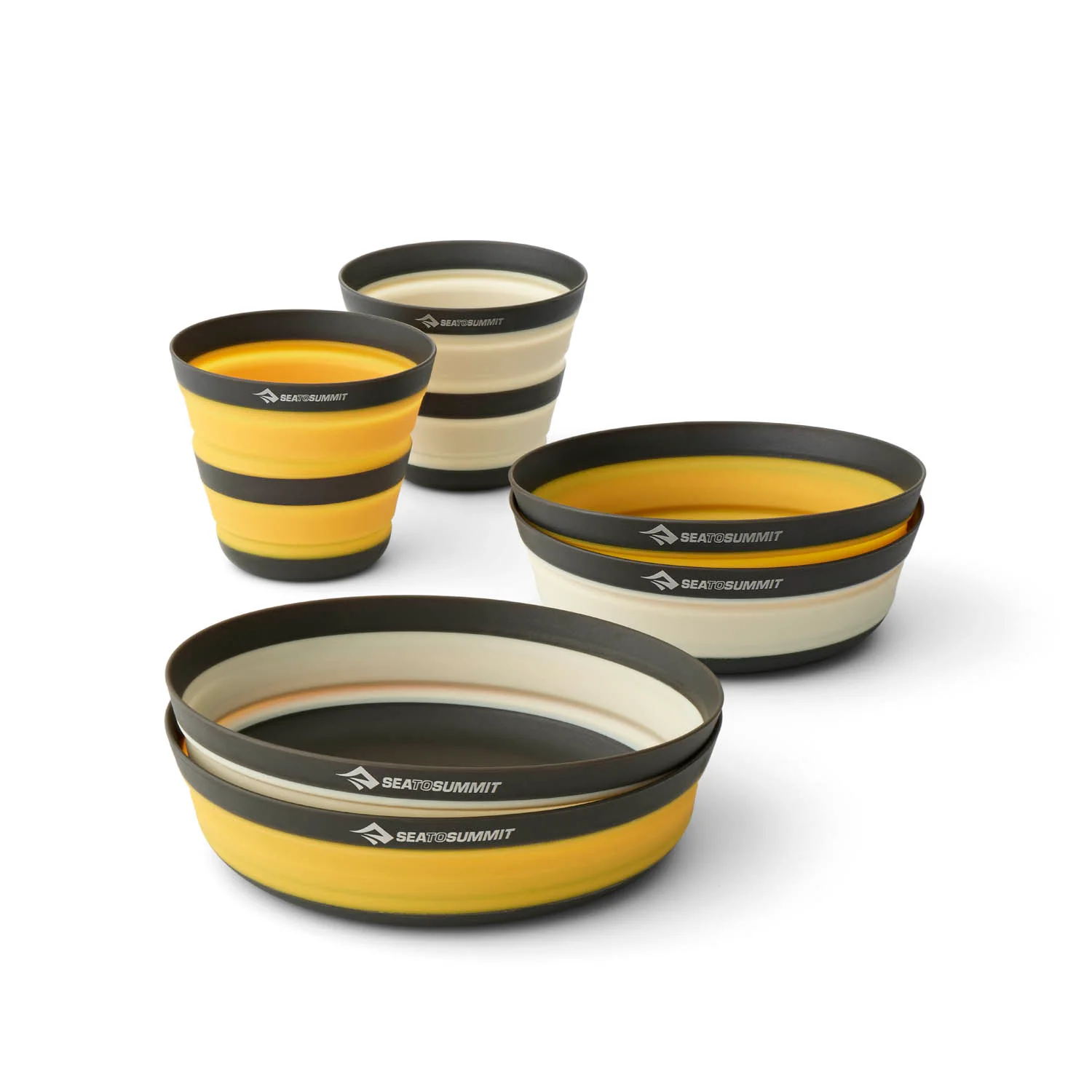 Sea To Summit Frontier Ultralight Collapsible Dinnerware Set – (6 Piece)