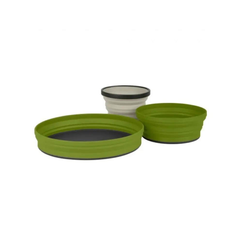 Sea To Summit X-Set 3 Piece Olive/Sand