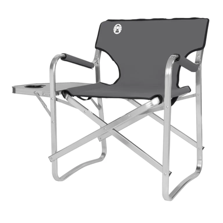 Coleman Deck Chair Aluminium with Table