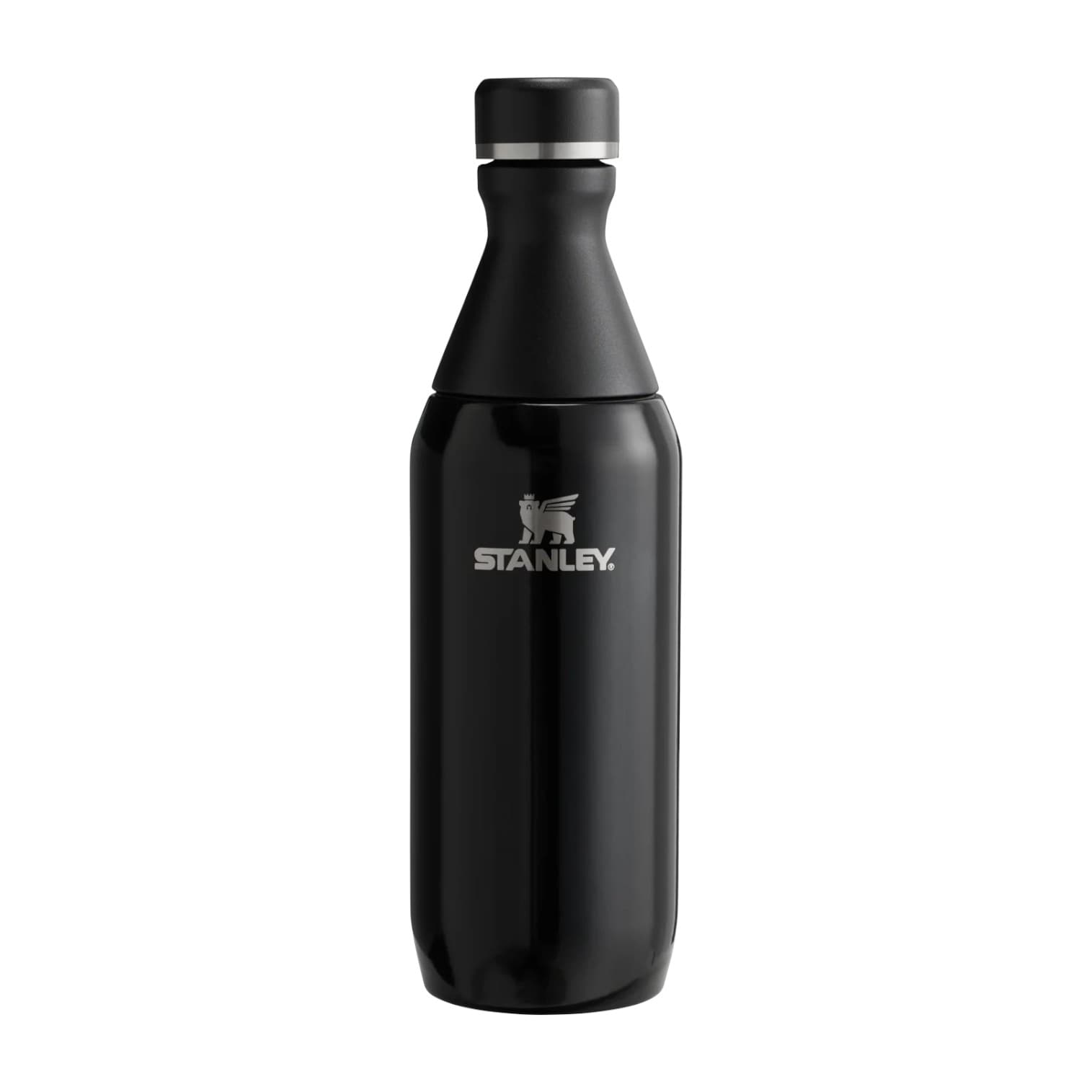 Stanley The All Day Slim Bottle  0.35L — Black Gloss