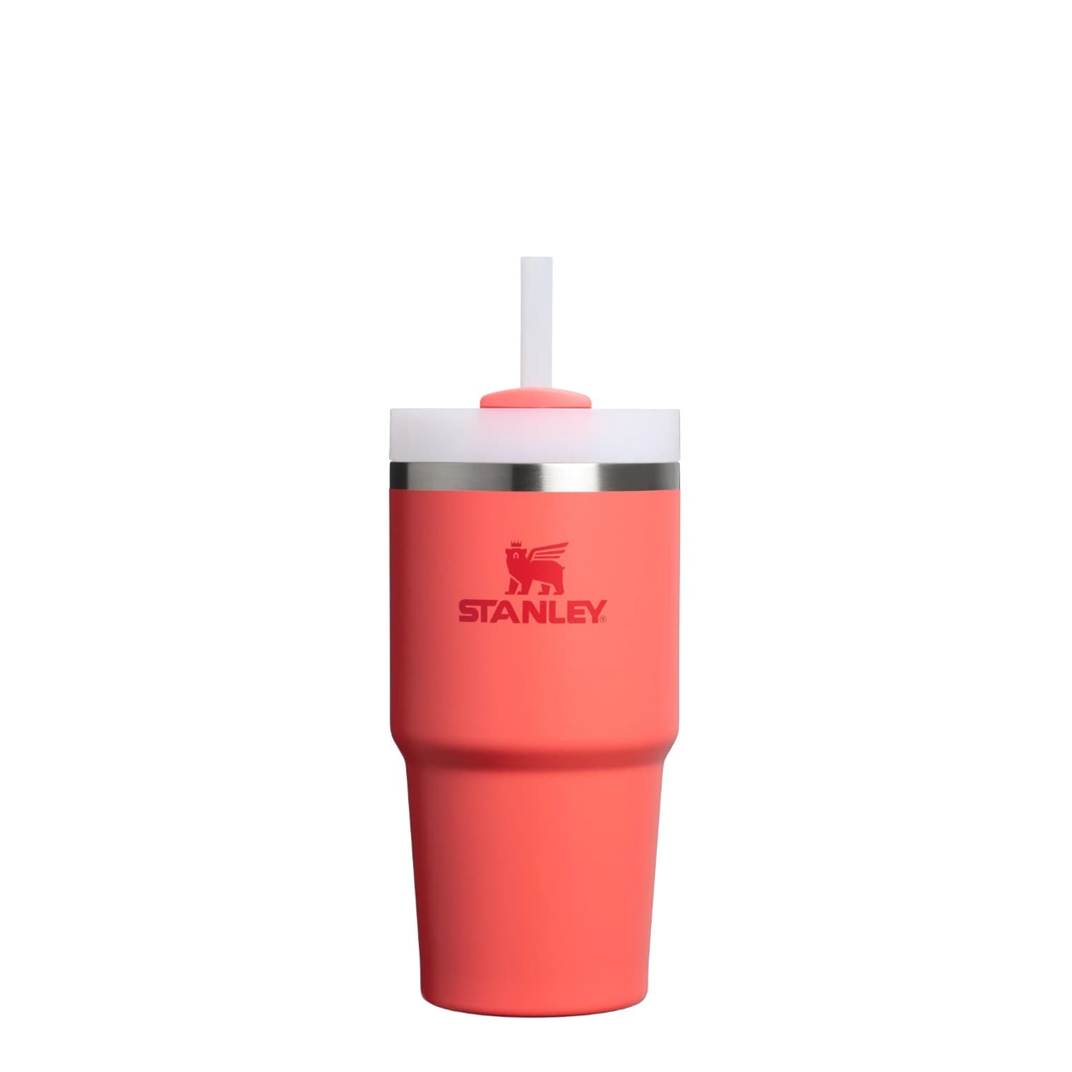 Stanley Quencher H2.0 FlowState™ Tumbler | 0.6L — Hot Coral