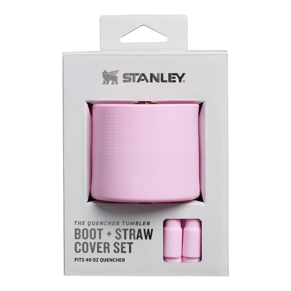 Stanley Quencher Boot and Straw Cover Set | 1.18L — Cherry Blossom