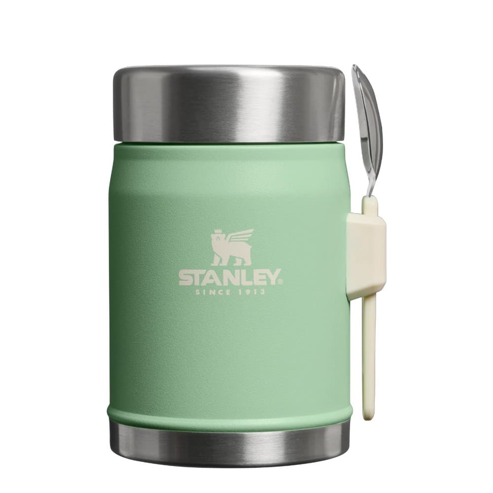 Stanley Classic Legendary Food Jar 0.4L With Spork — Pistachio