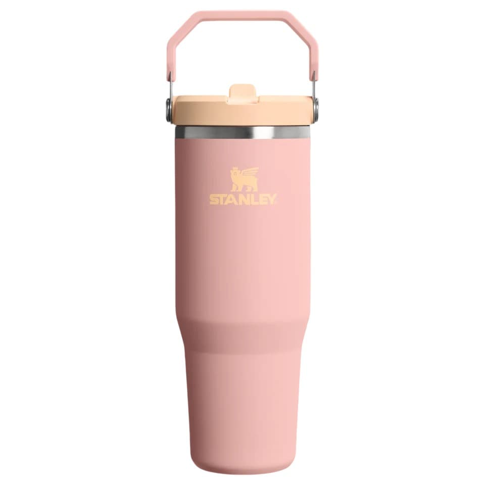 Stanley IceFlow™ Flip Straw Tumbler 0.89L — Peach Rose