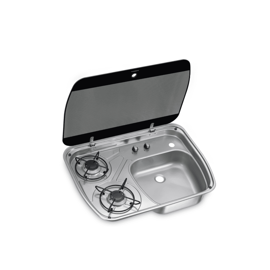 Dometic Two-Burner Hob and Sink Combination