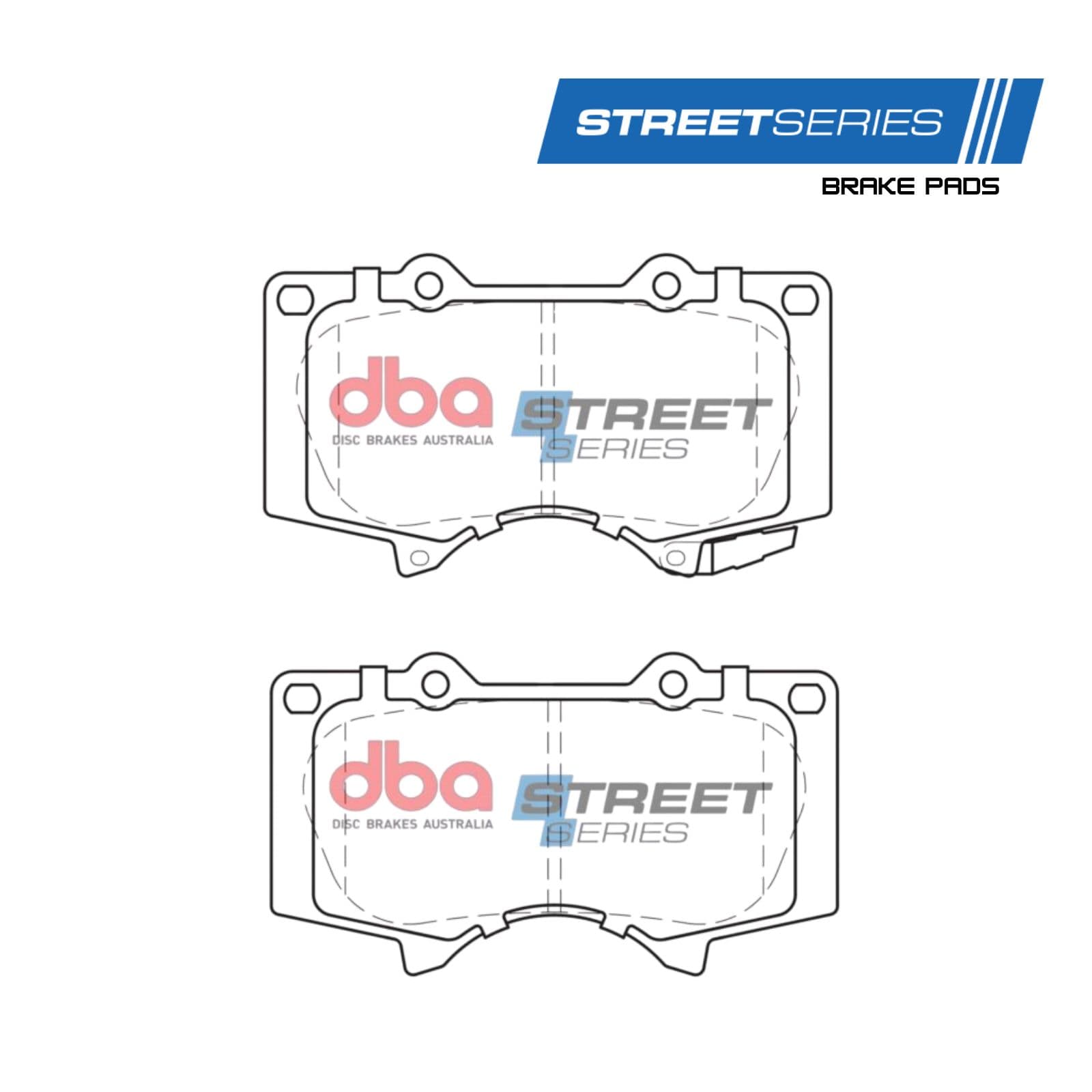 DB1482SS – Front Street Series Brake Pads