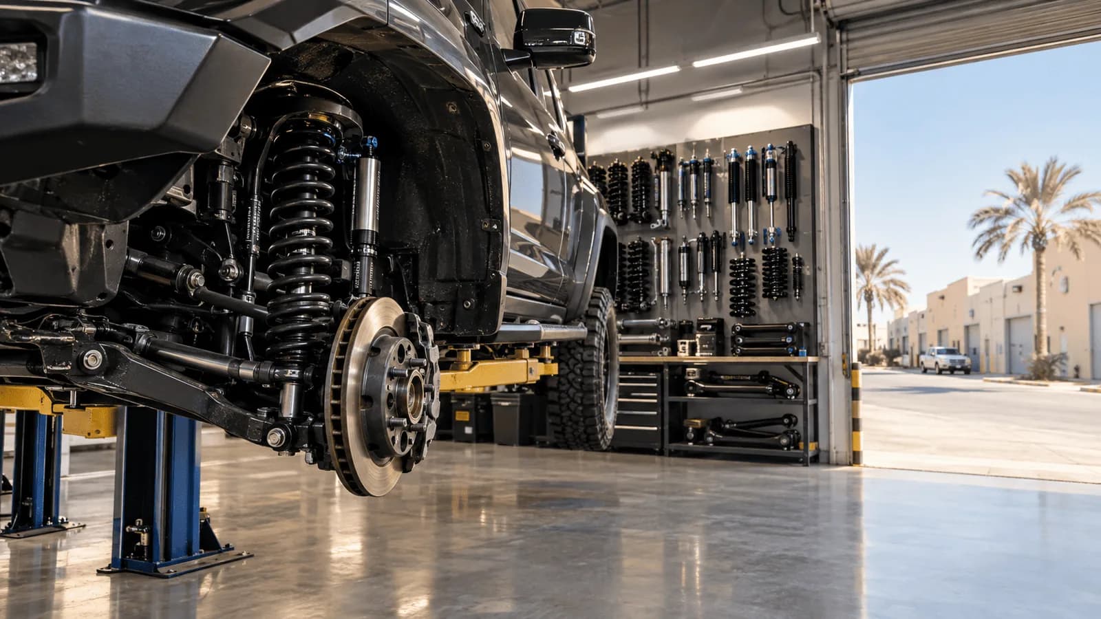 Suspension Upgrade in Dubai: Lift Kit, Coilovers or Springs — Which One Do You Need?