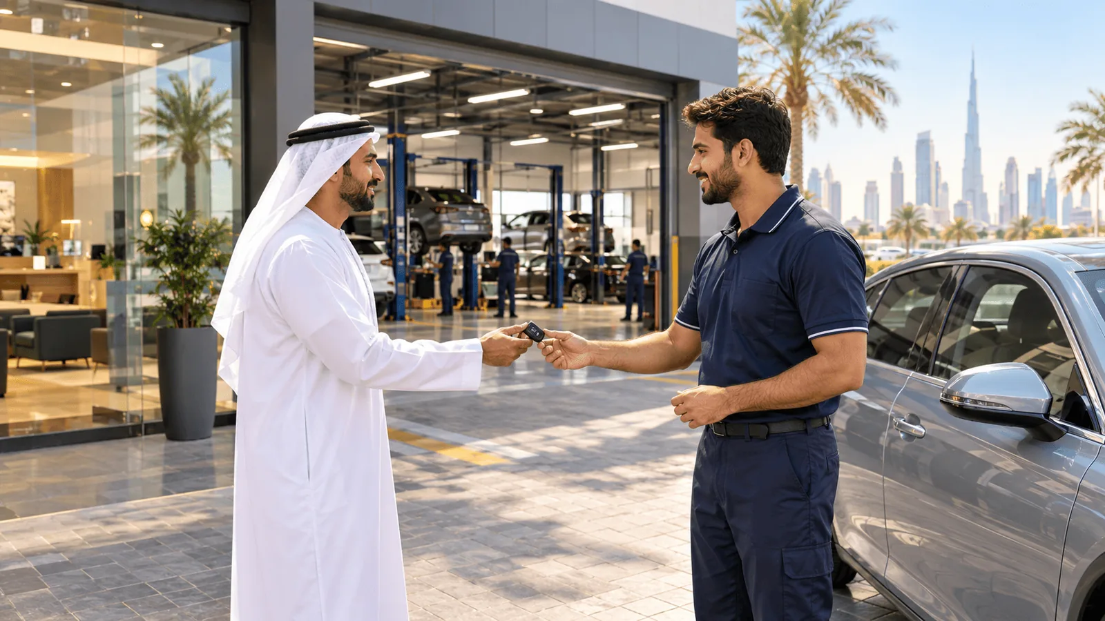 Maintenance Check Near Me: 8 Questions to Ask Before You Leave Your Car at a Dubai Garage