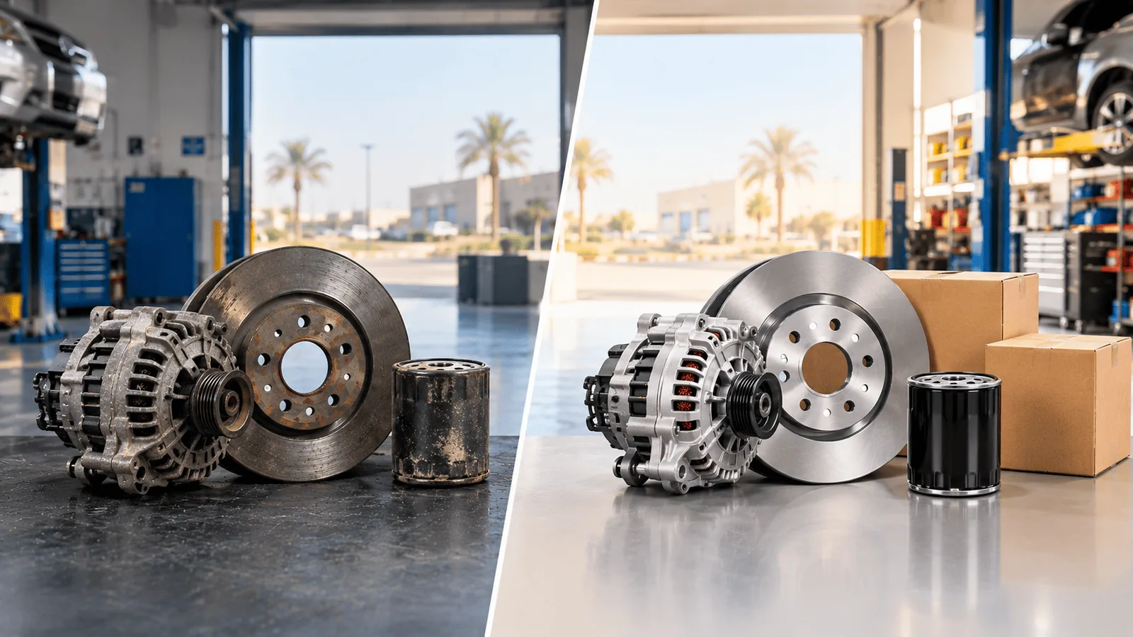 Used Car Parts UAE vs Aftermarket Car Parts: Which Should You Buy?
