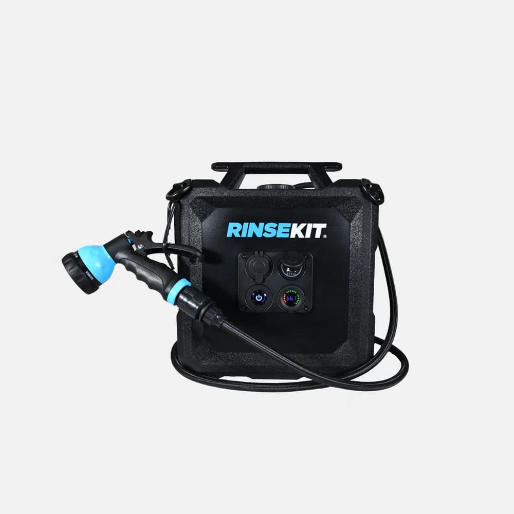 RinseKit CUBE 4 gallon electric portable shower