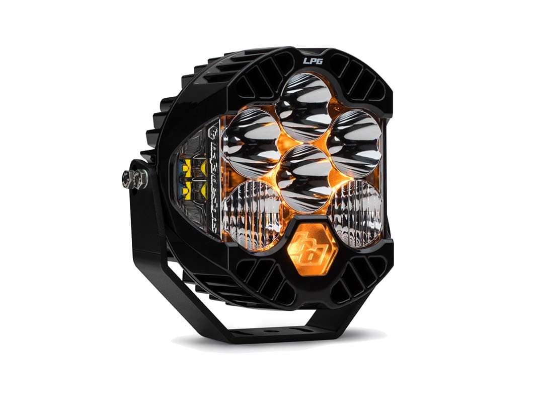 Baja Designs LP6 Pro Clear Driving Combo LED with Amber backlight