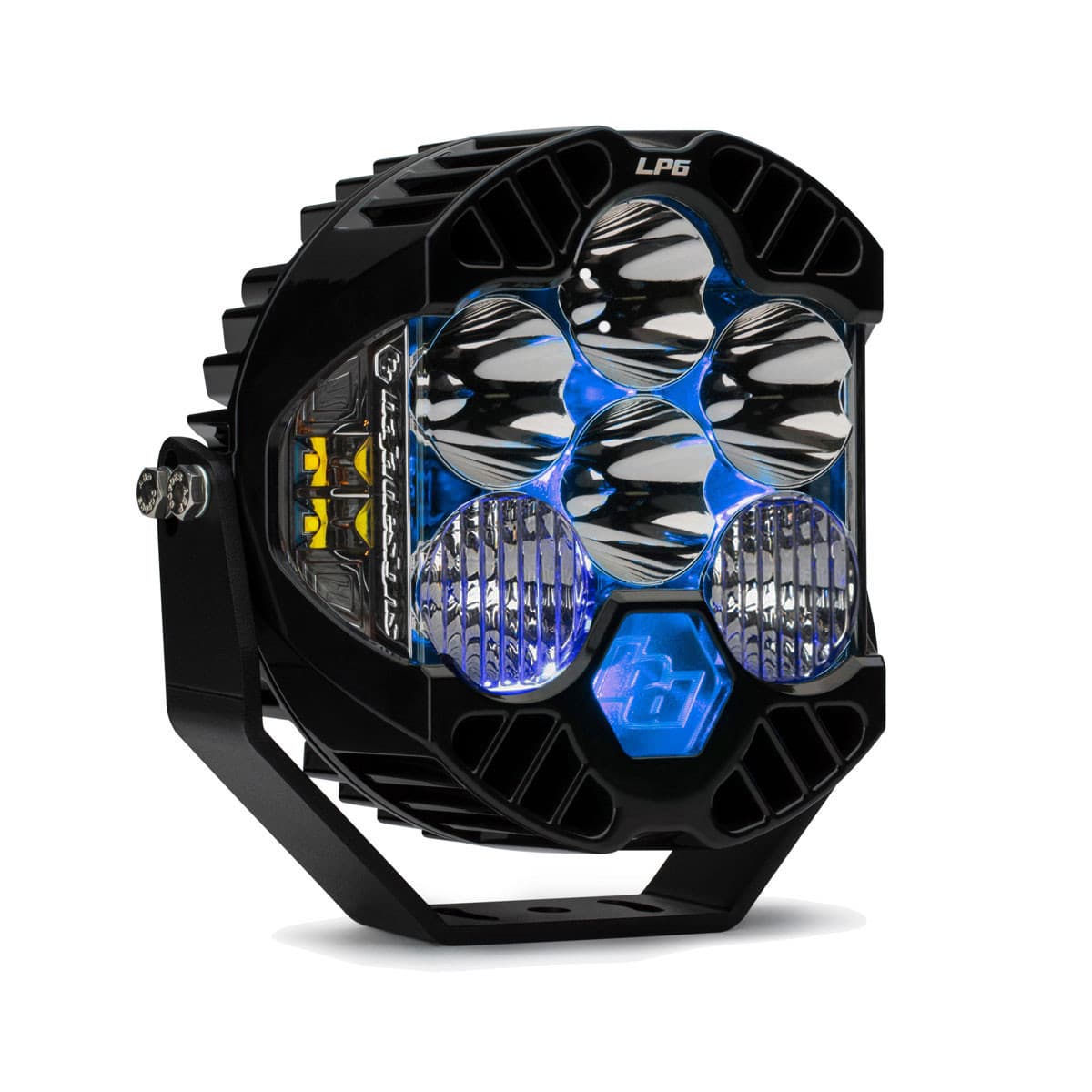 Baja Designs LP6 Pro Clear Driving Combo LED with Blue Backlight Single