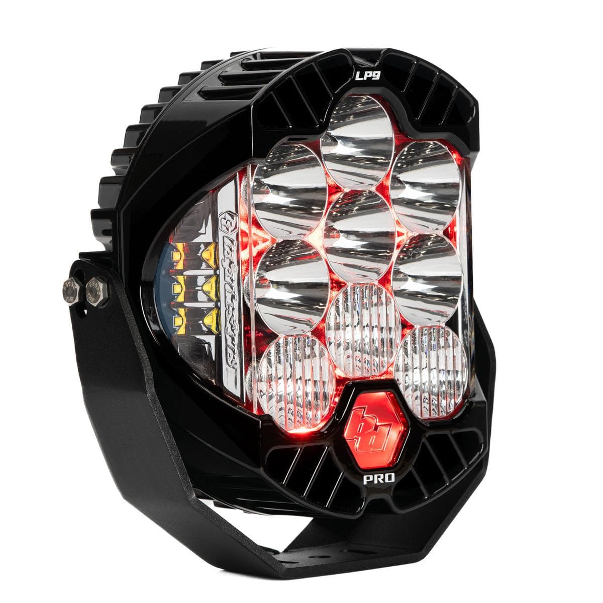 Baja Designs LP9 Pro Clear Driving Combo LED with Red Backlight