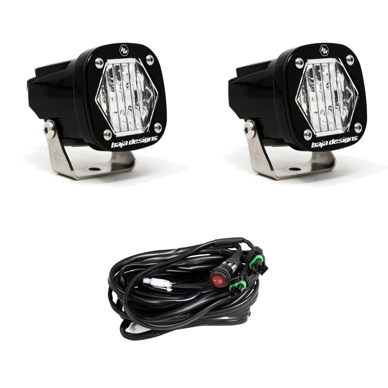 Baja Designs S1 Clear Wide Cornering LED Pair