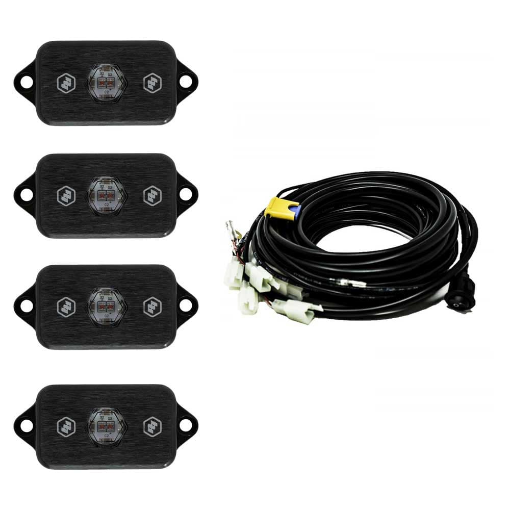Baja Designs LED Universal, Rock Light Kit, White