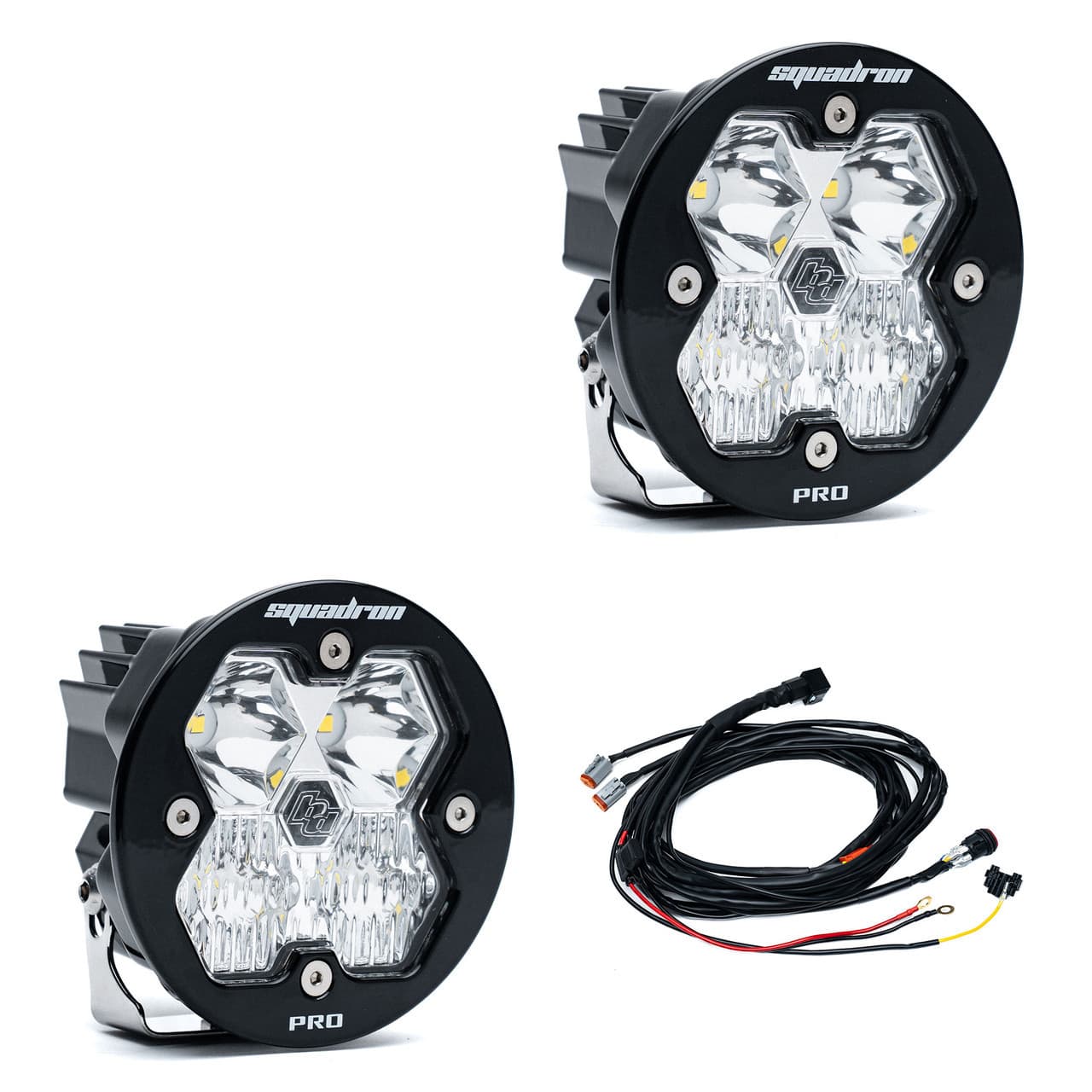 Baja Designs Squadron-R 2.0 Pro Driving Combo LED Pair Light