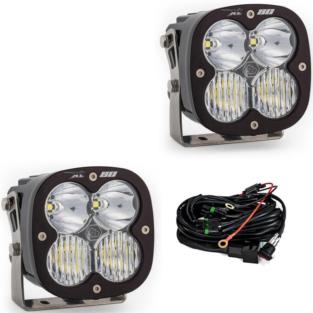 Baja Designs XL80 Clear Driving/Combo Pair