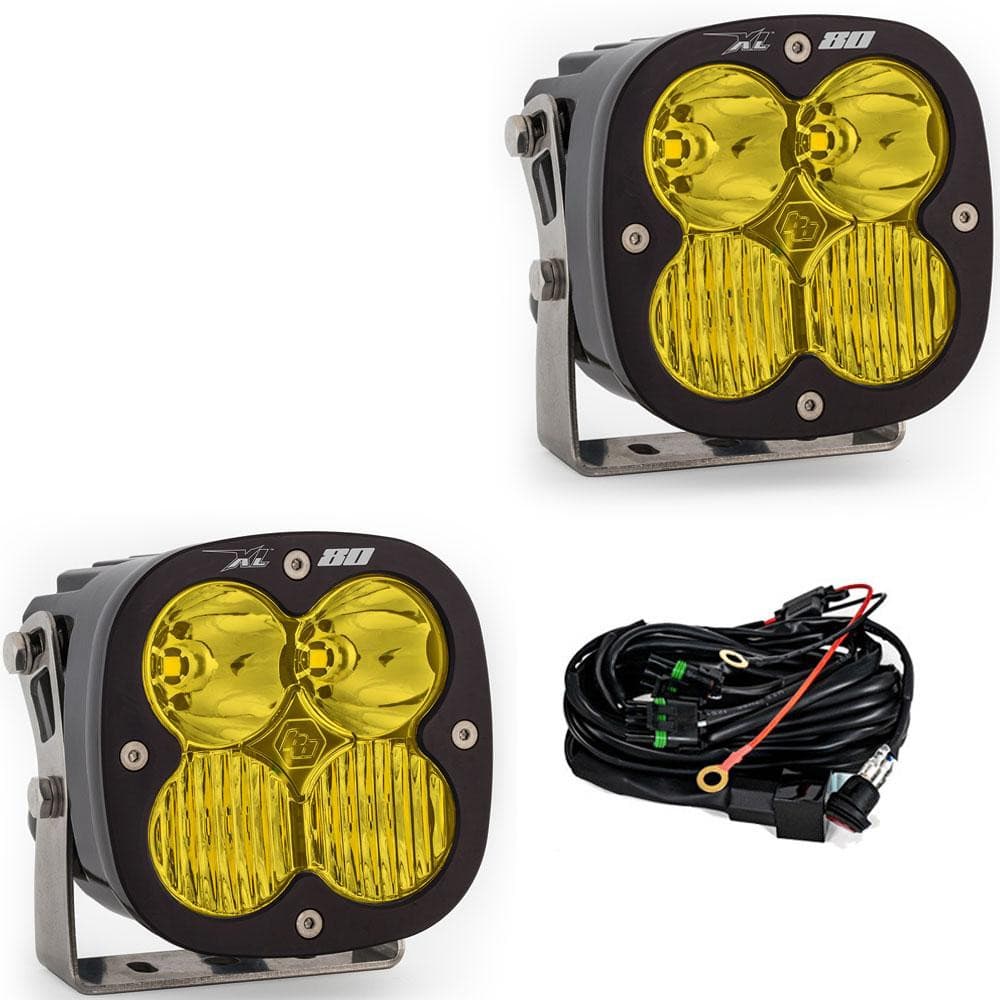 Baja Designs XL80 Amber Driving/Combo Pair