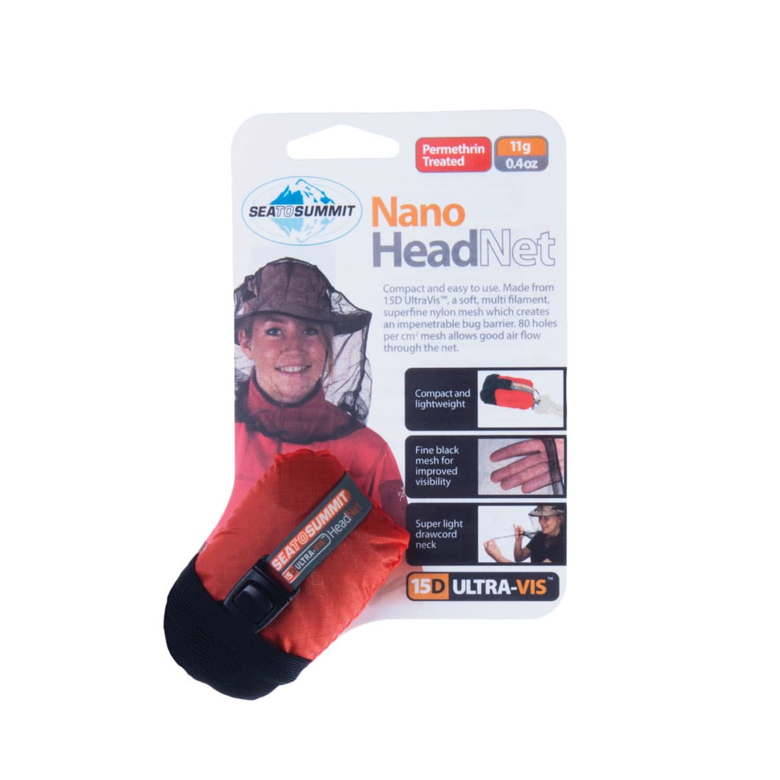 Sea To Summit Nano Head Net Treated