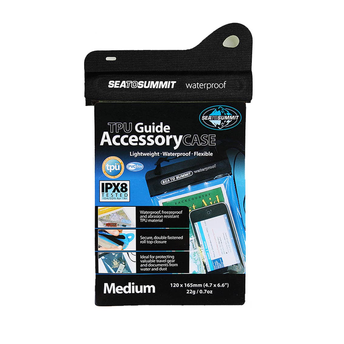 Sea To Summit Tpu Accessory Case — Black / Medium