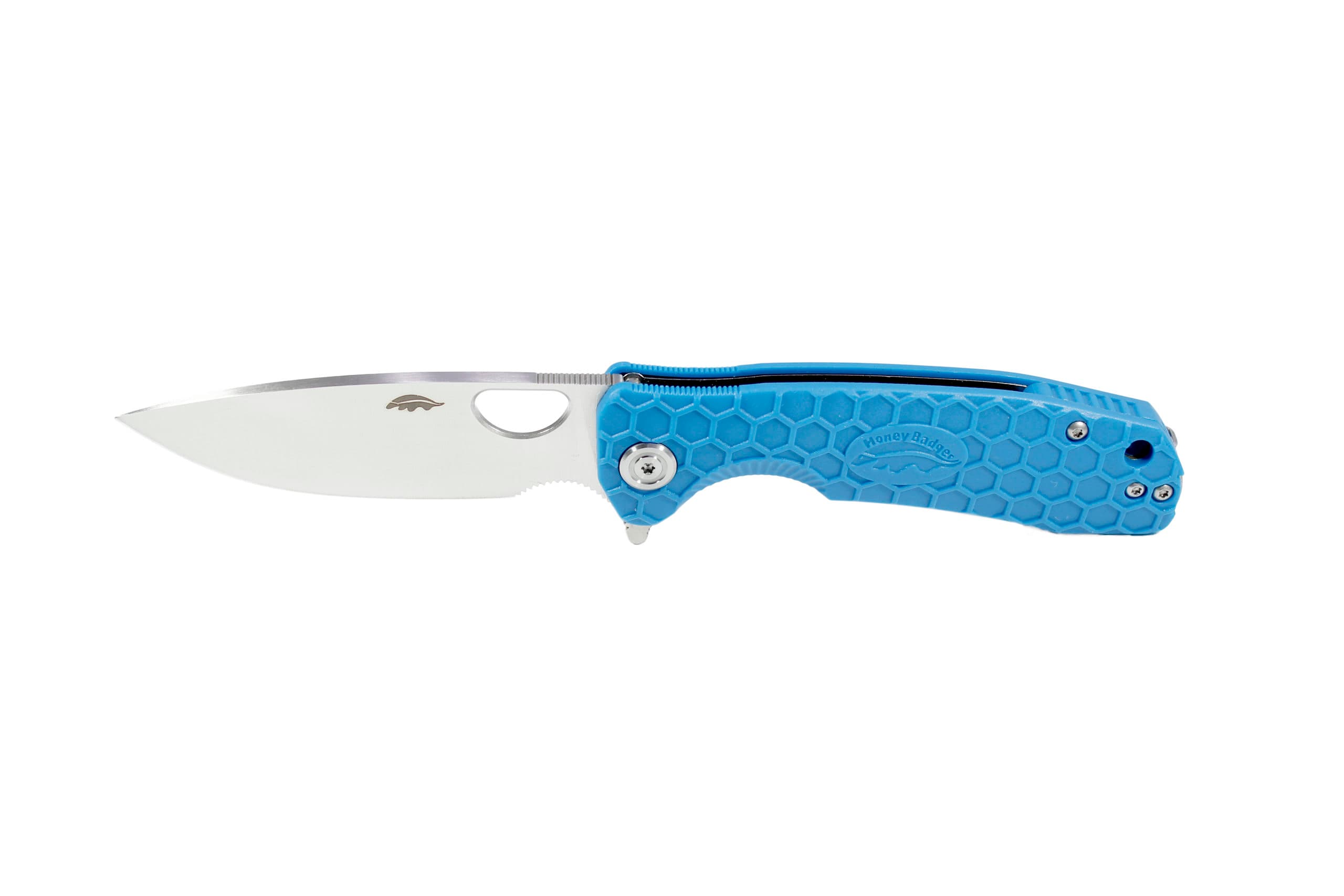 Honey Badger Flipper 8Cr13MoV – Medium — Blue