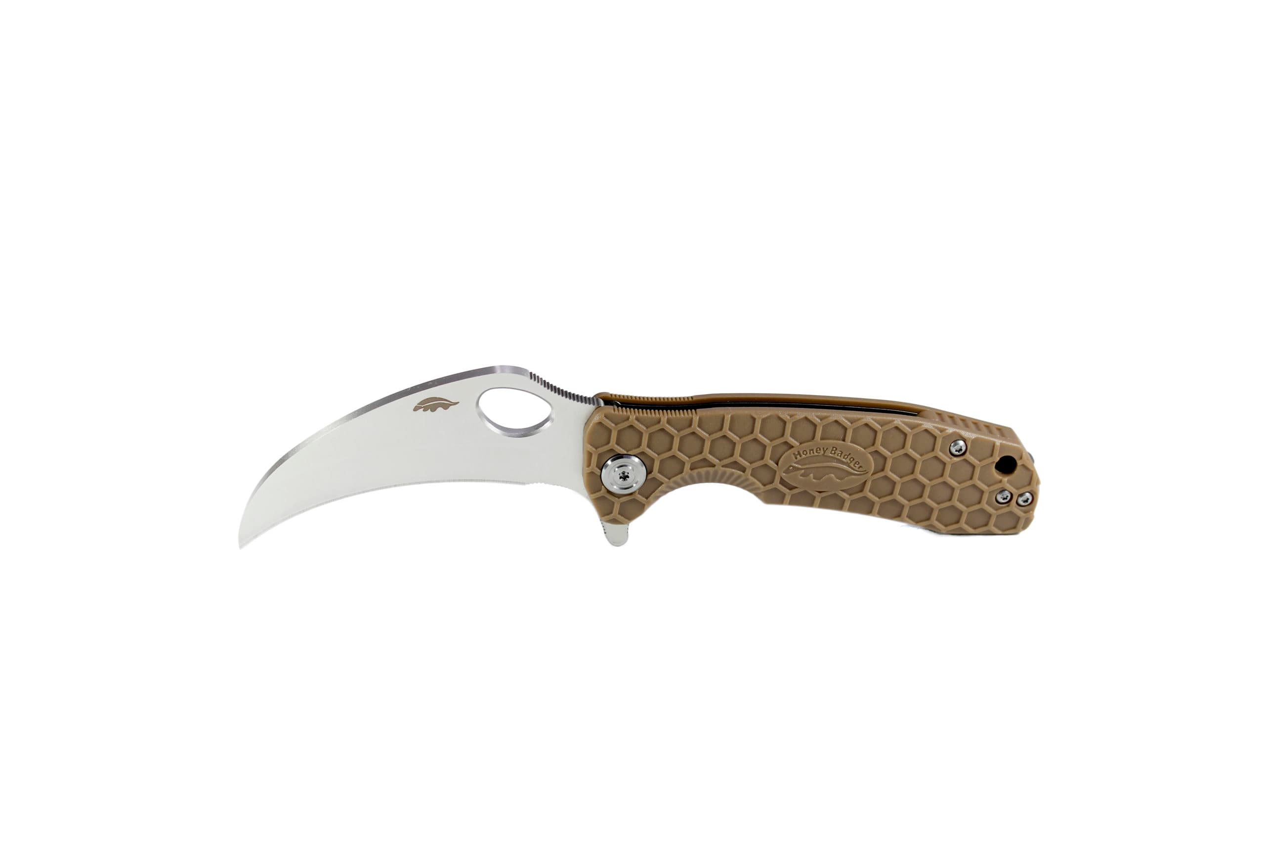 Honey Badger Claw Plain – Medium — Tan