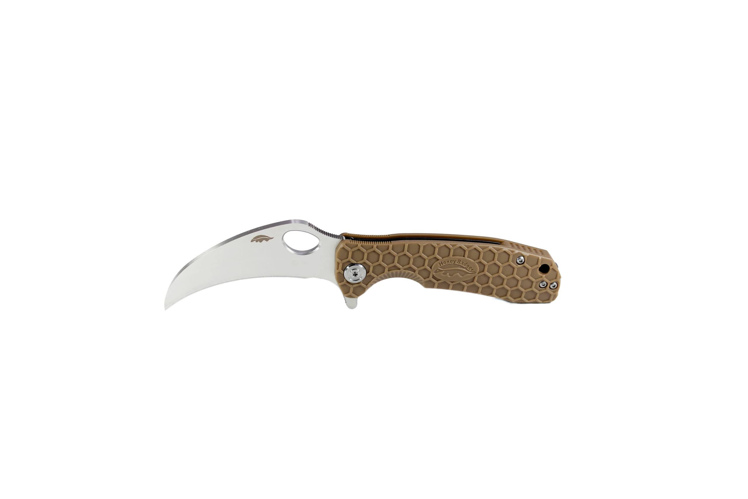 Honey Badger Claw Plain – Small — Tan