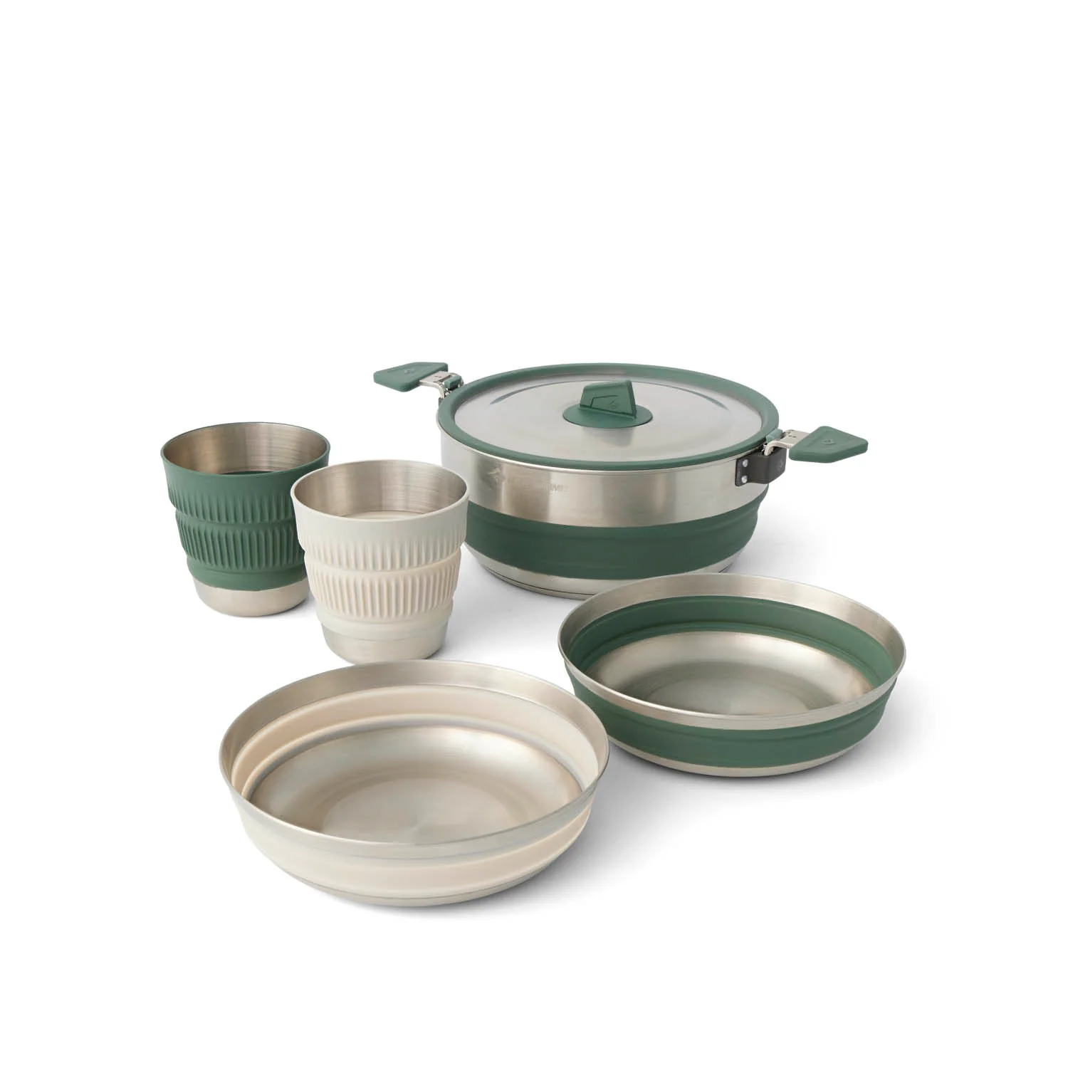 Sea To Summit Detour Stainless Steel One Pot Cook Set – (5 Piece)