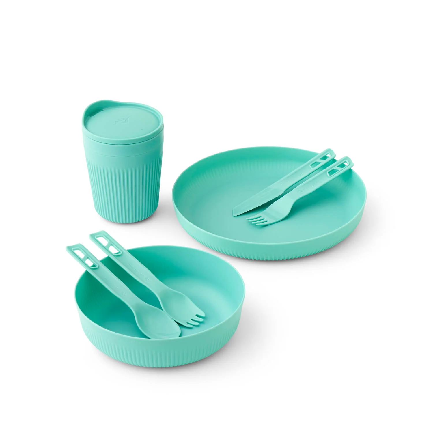 Sea To Summit Passage Dinnerware Set – (7 Piece) — Aqua Sea