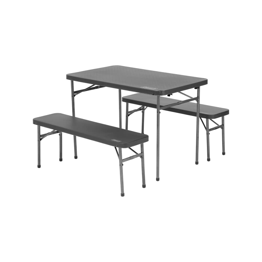 Coleman 4 Person Pack Away Bench And Table Set