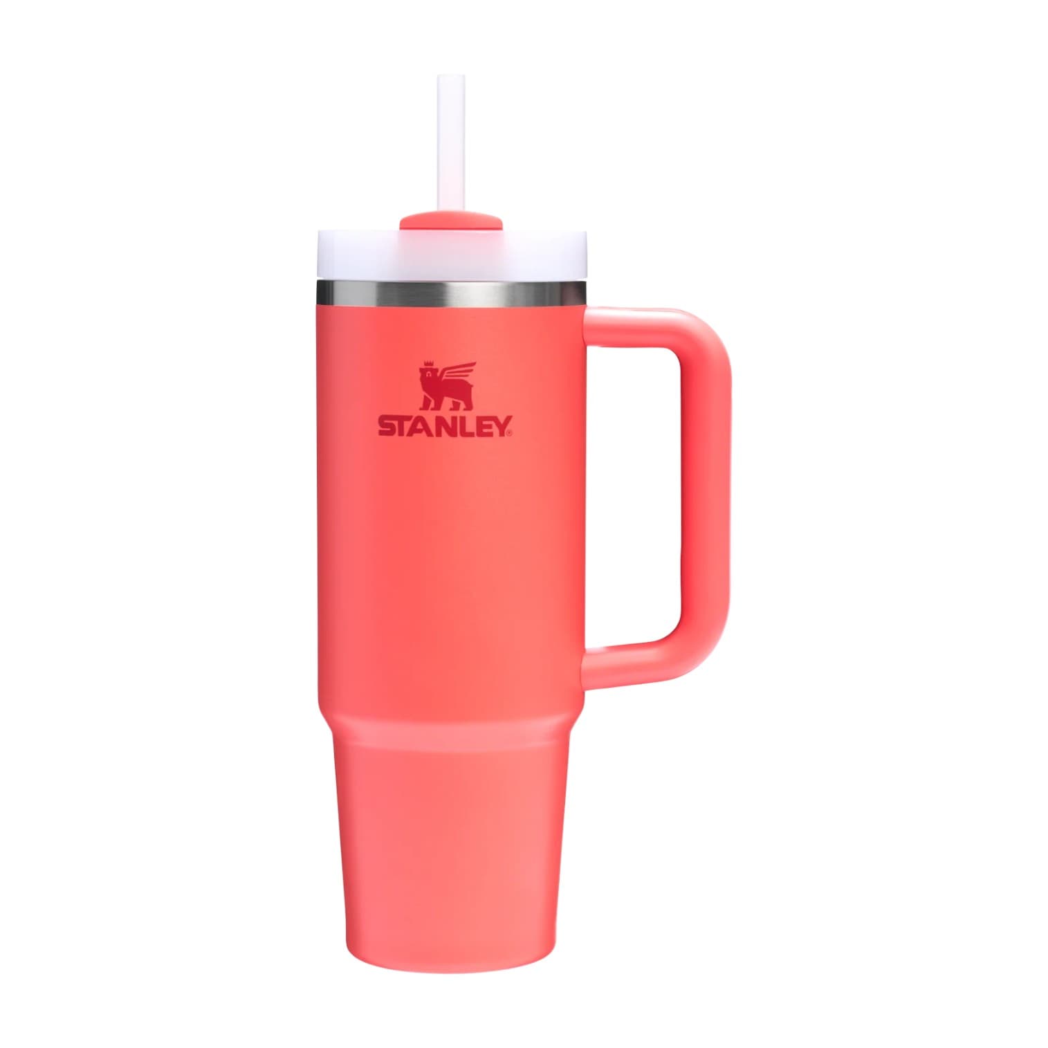 Stanley Quencher H2.0 FlowState™ Tumbler | 0.89L — Hot Coral