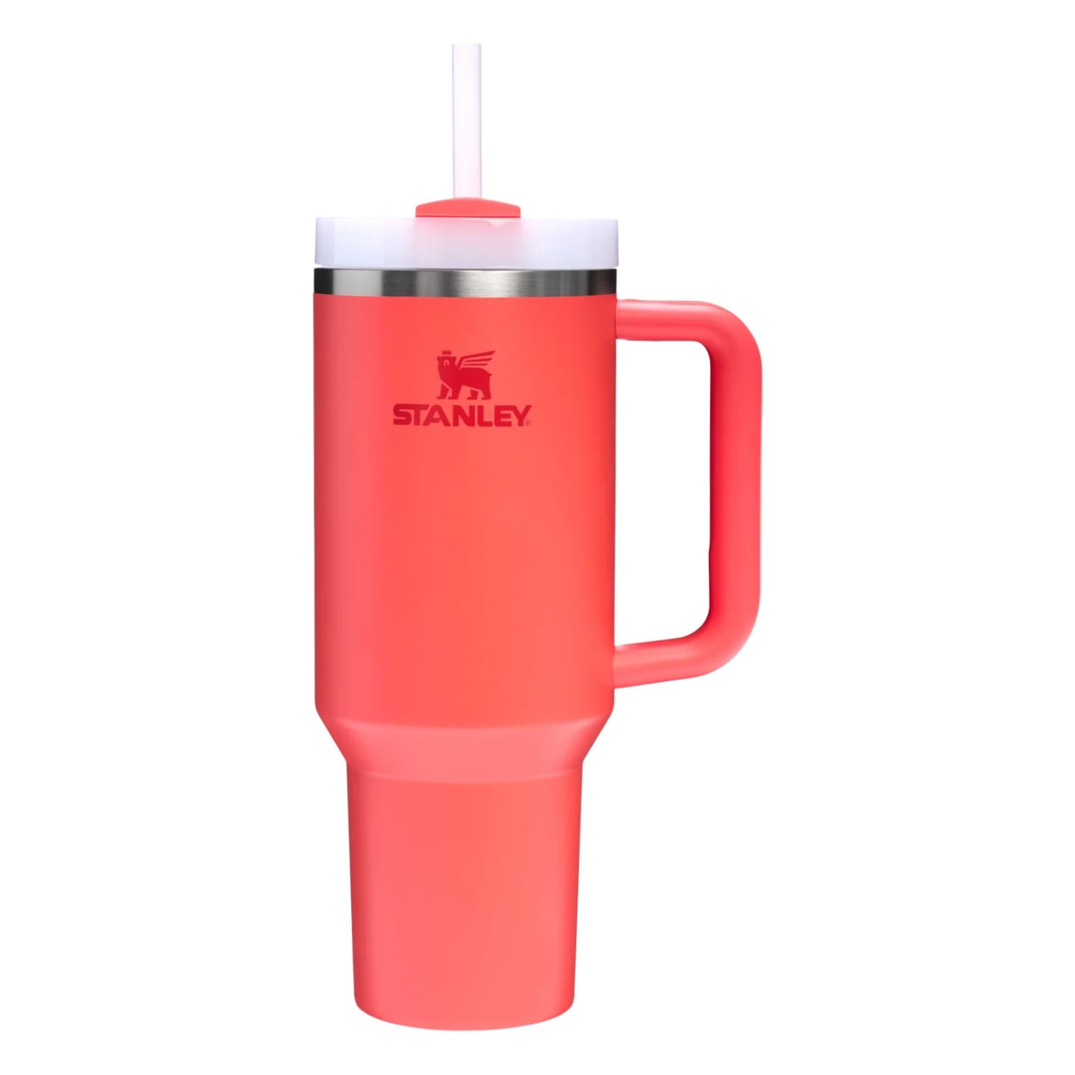 Stanley Quencher H2.0 Flowstate™ Tumbler 1.18L — Hot Coral
