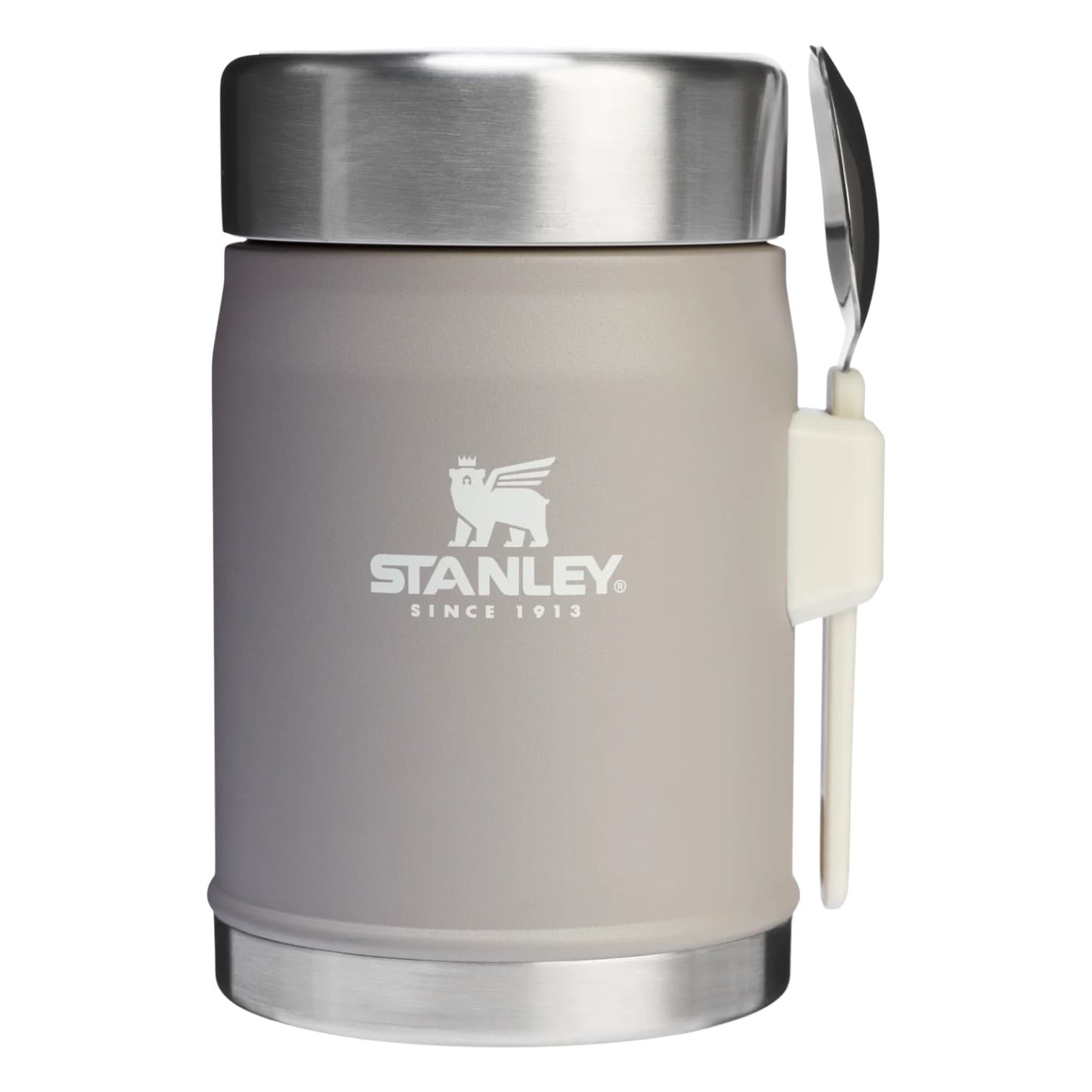 Stanley Classic Legendary Food Jar 0.4L With Spork — Ash 2.0