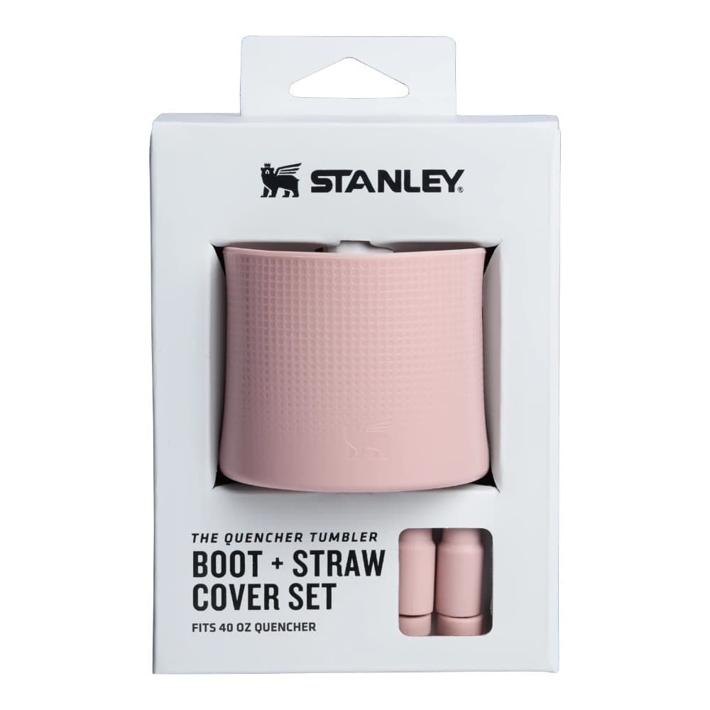 Stanley Quencher Boot and Straw Cover Set | 1.18L — Pink Dust