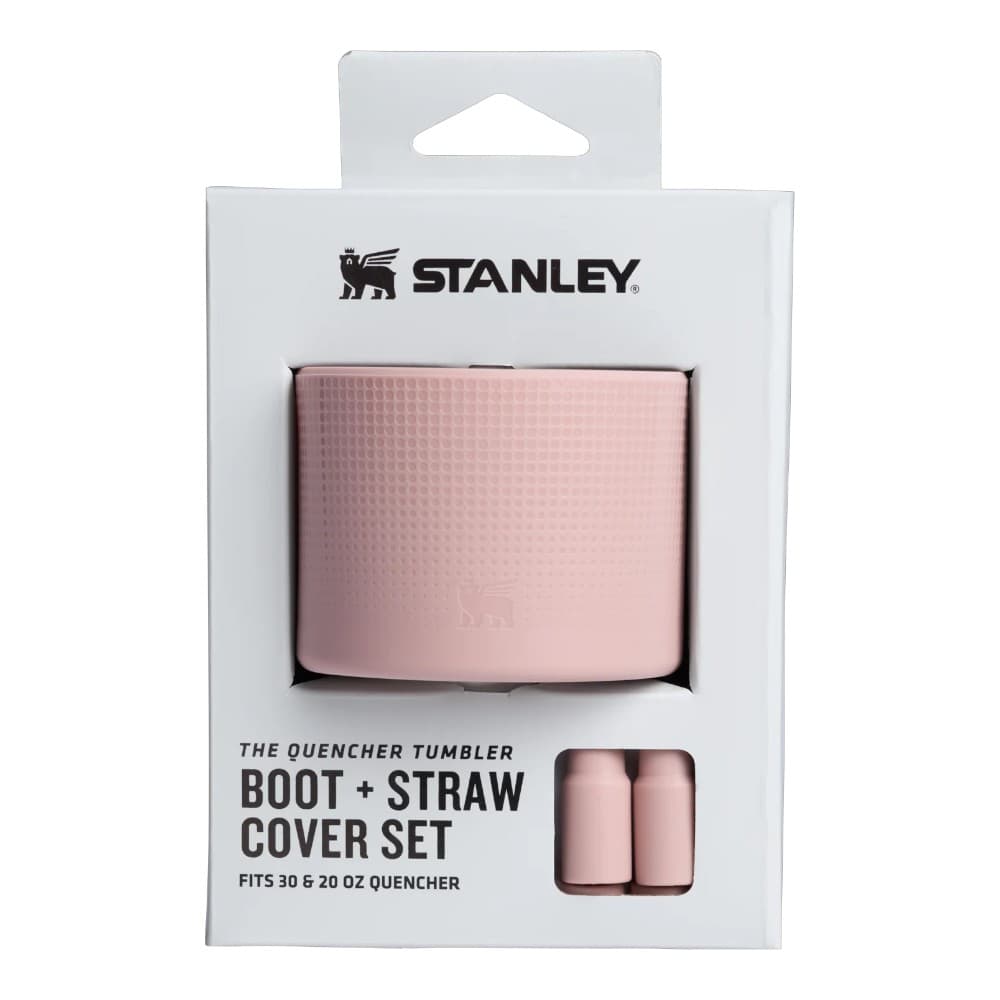 Stanley Quencher Boot and Straw Cover Set | 0.89L & 0.59L — Pink Dust