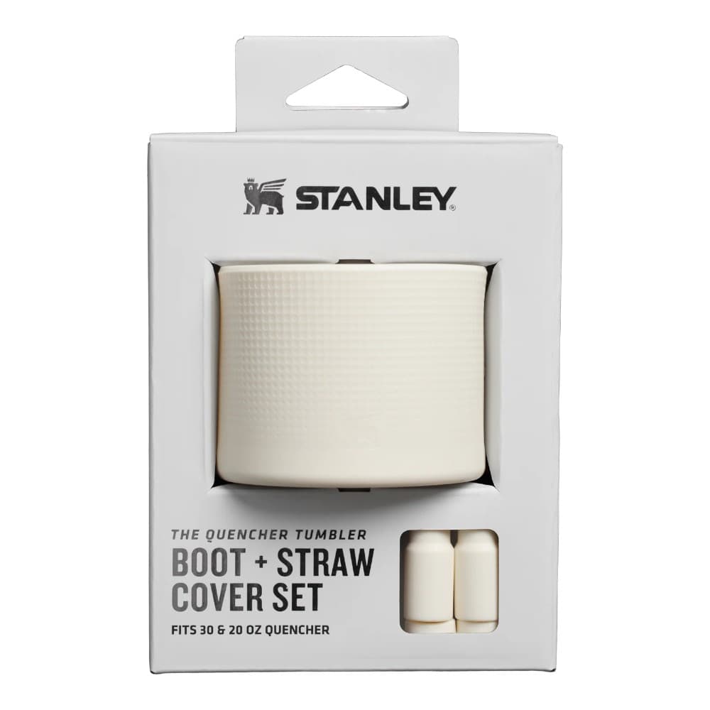 Stanley Quencher Boot and Straw Cover Set | 0.89L & 0.59L — Cream