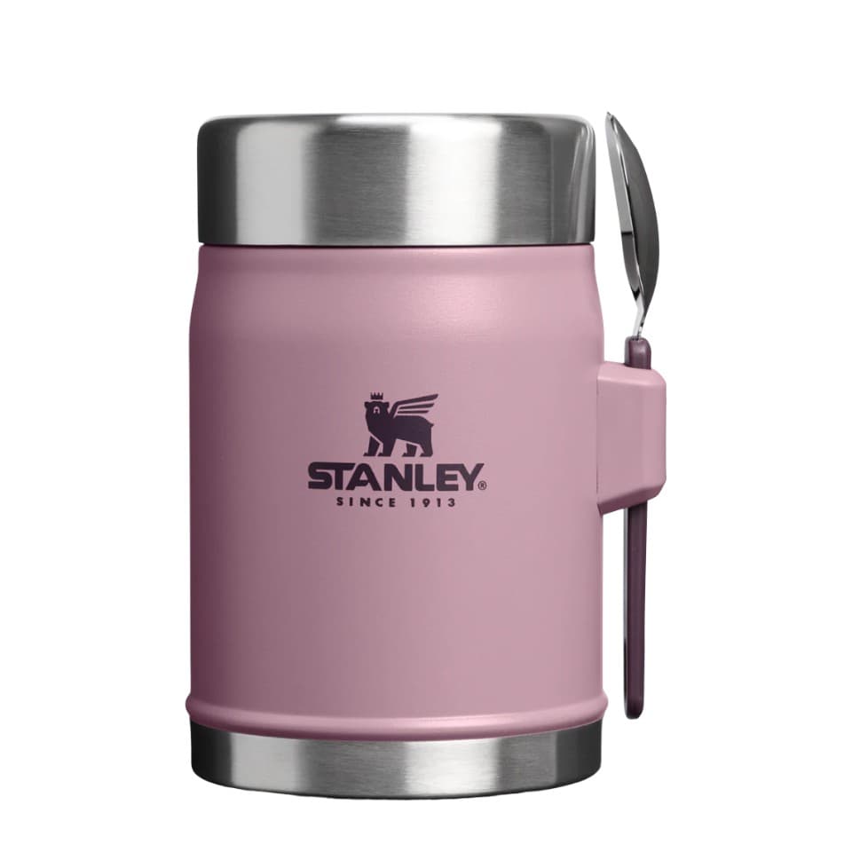 Stanley Classic Legendary Food Jar 0.4L With Spork — Purple Smoke
