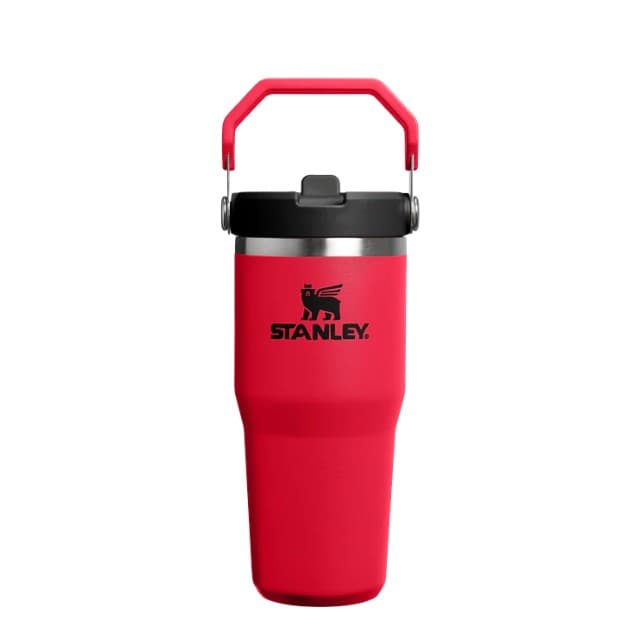 Stanley IceFlow™ Flip Straw Tumbler 0.41L — Chili Black