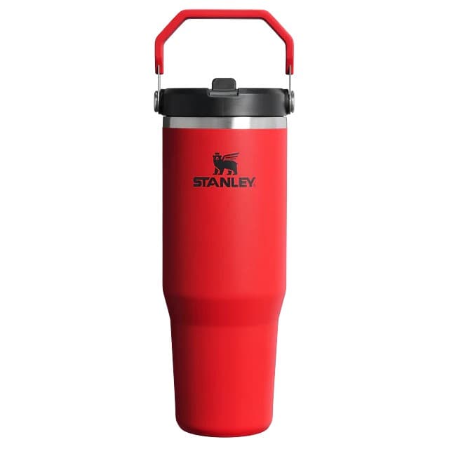 Stanley IceFlow™ Flip Straw Tumbler 0.89L — Chili Black