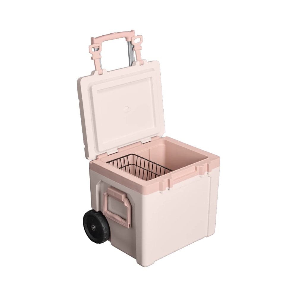 Stanley Easy-Carry Outdoor Wheeled Cooler | 47.3L — Rose Quartz
