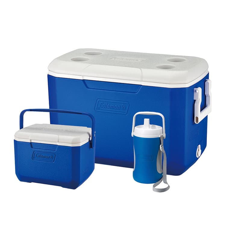 Coleman Poly-lite™ Icebox Cooler Combo 48Qt, 5Qt Performance 6 Personal & 0.5 Gal Performance Jug