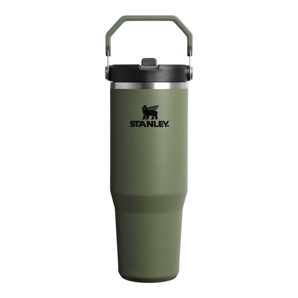 Stanley IceFlow™ Flip Straw Tumbler 0.89L — Dried Pine