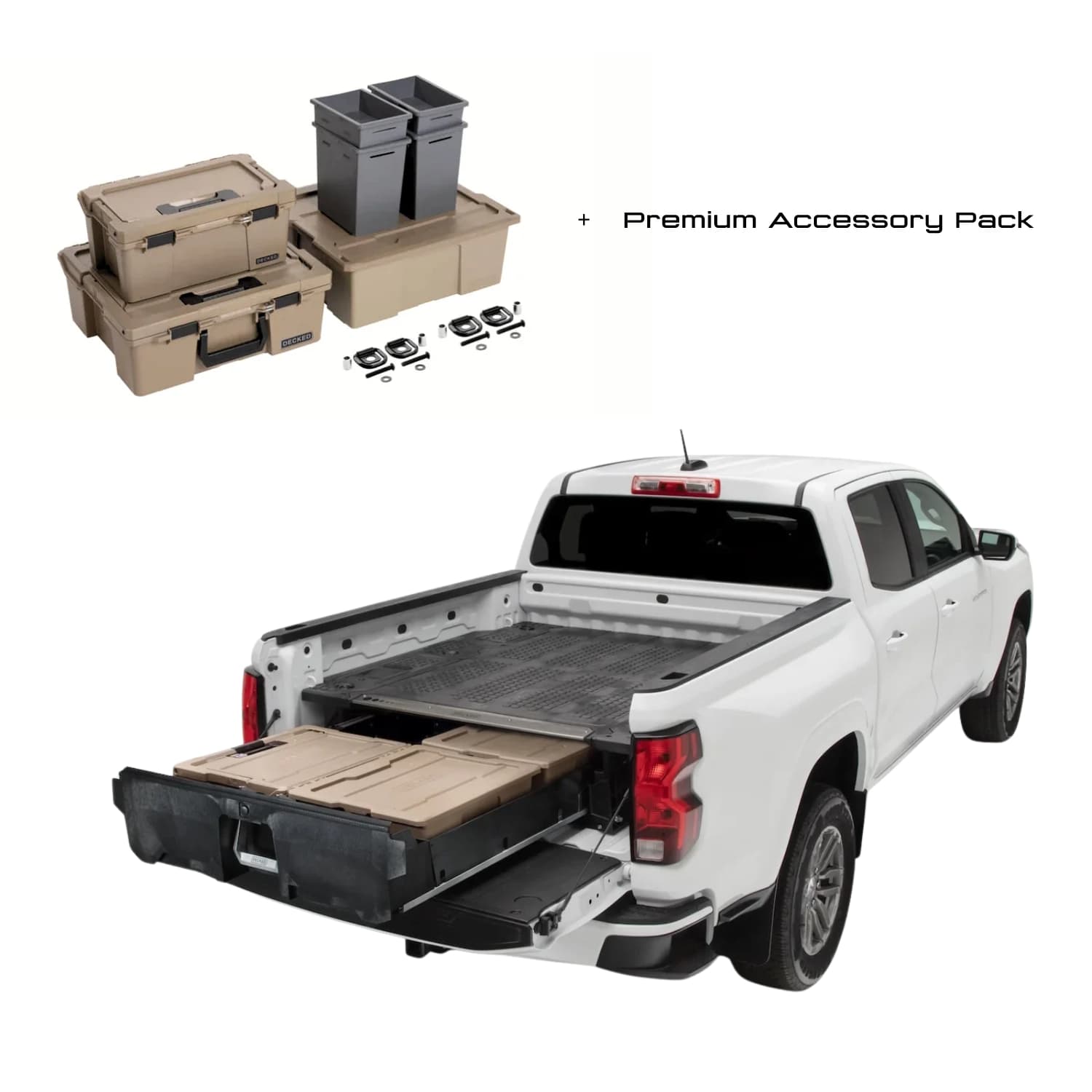 Ford Ranger Raptor 2023+ 5′ DECKED DRAWER SYSTEM V2