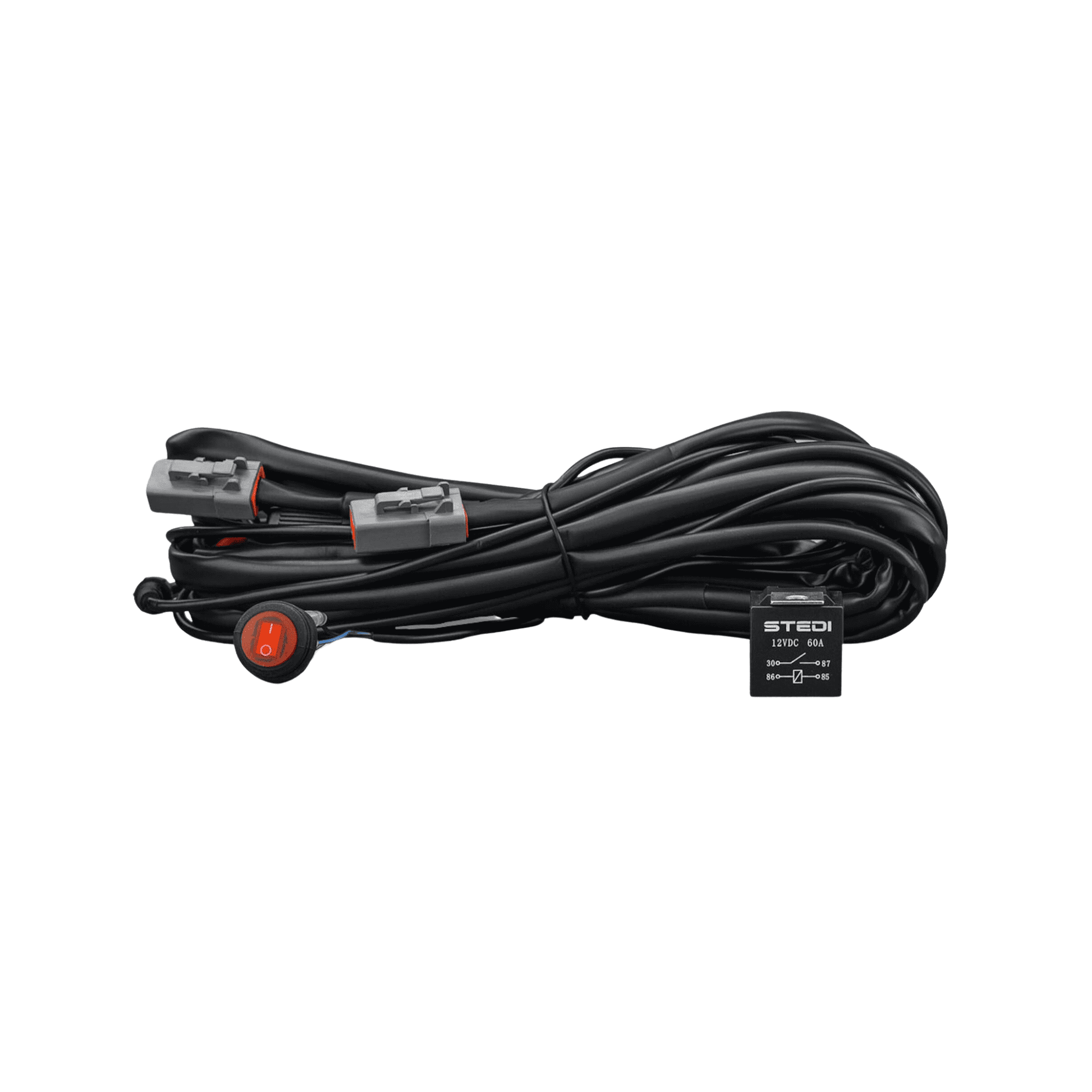 Dual Connector Plug & Play Smart Harness™ Driving Light Wiring