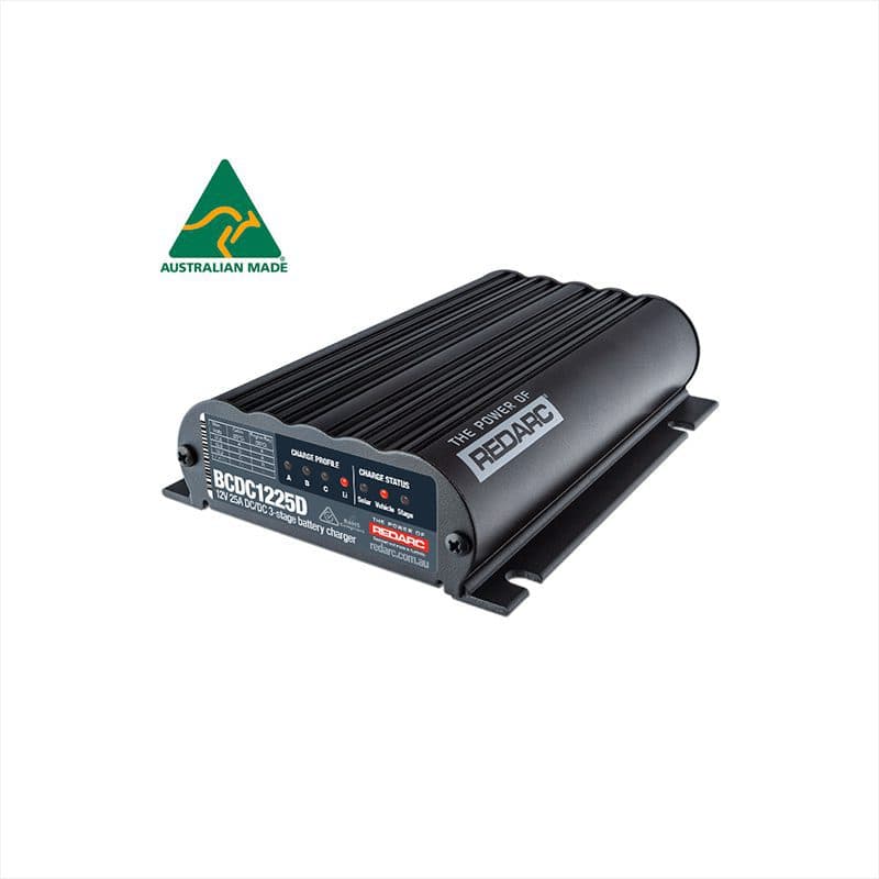 Dual Input 25A in-Vehicle DC Battery Charger