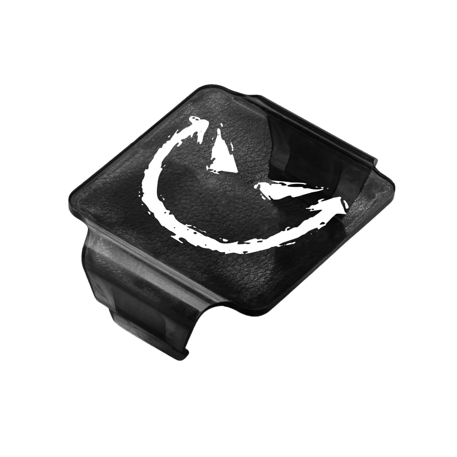 C4 LED Cube Light Filter Cover (Translucent Black Smiley)