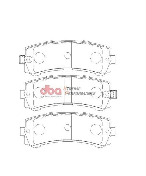 T3 Rear Brake Pads Y61