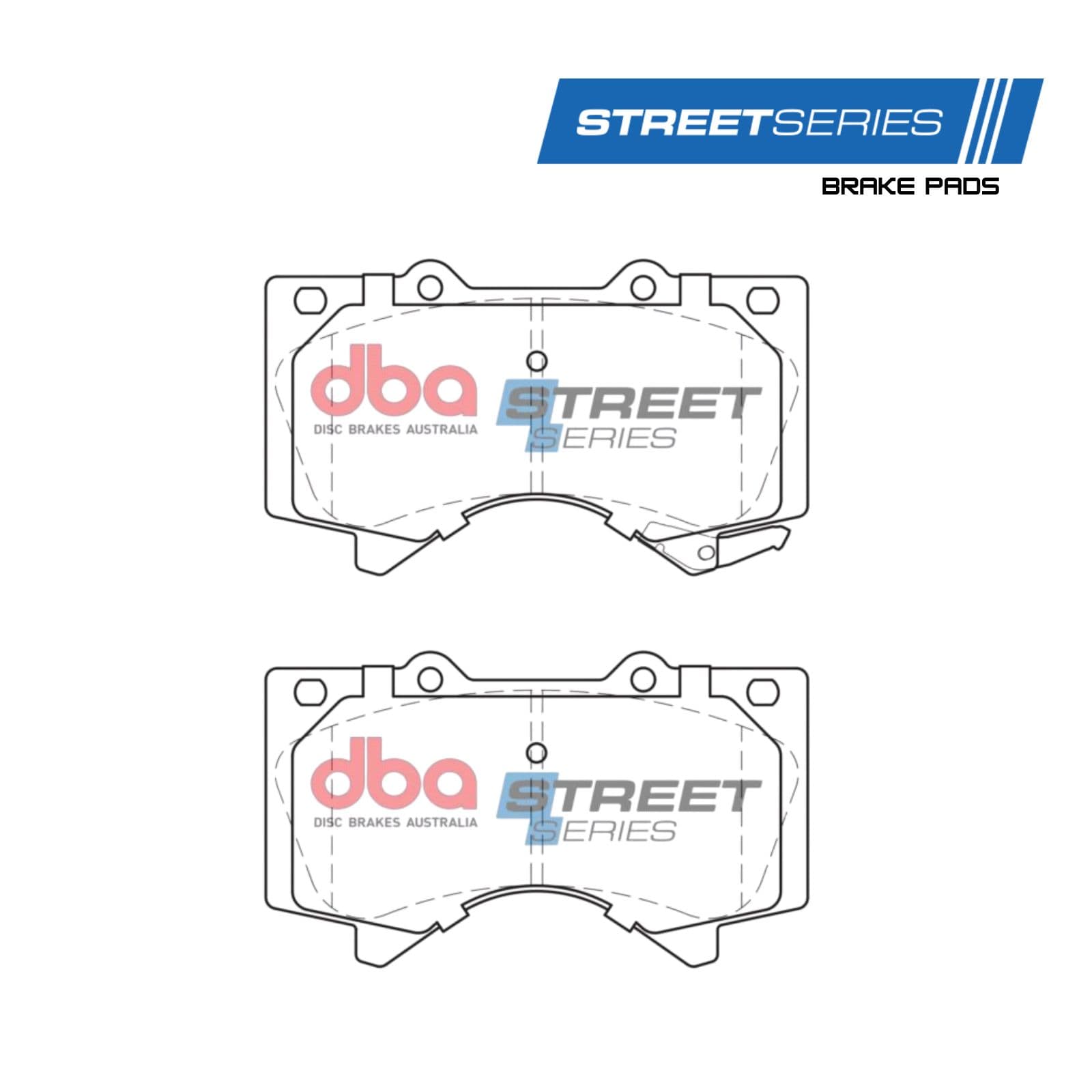 Front Street Series Brake Pads LC200/LX570/ TUNDRA (Pair)