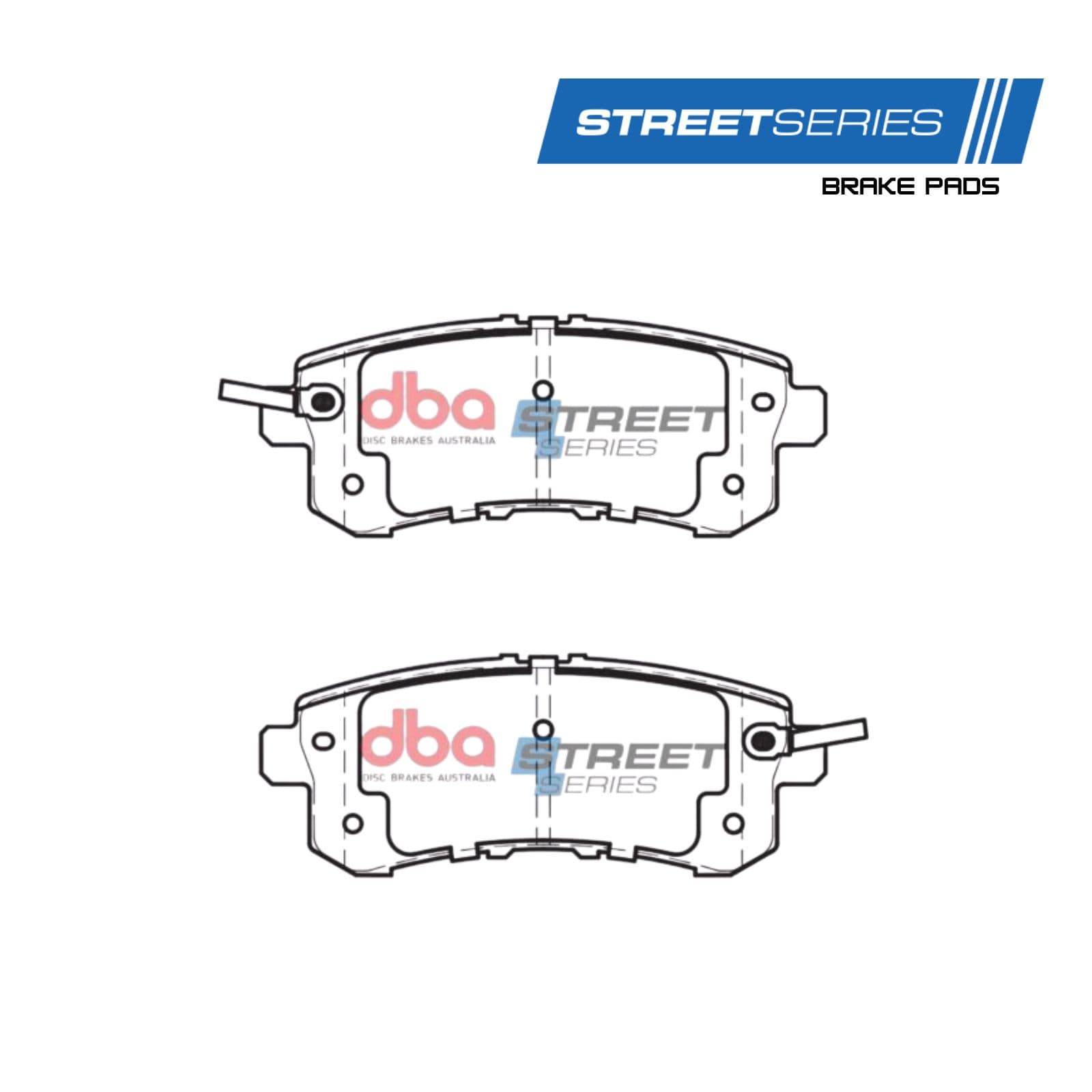 DB2244SS – Rear Street Series Brake Pads